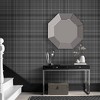 Heritage Plaid Charcoal Grey and Black Paste the Wall Wallpaper - 2 of 4