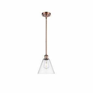 Berkshire - 1 Light Mini Pendant In Industrial Style-9.75 Inches Tall and 8 Inches Wide - 1 of 1