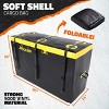 Mockins 30 Cu Ft. Yellow Waterproof Carrier Bag (60"x24"x36") with Buckle Straps, Lock & Carry Bag - 4 of 4