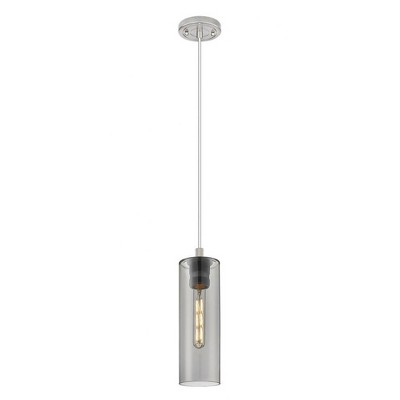 Crown Point - 1 Light Cord Pendant In Industrial Style-13.25 Inches Tall and 3.88 Inches Wide