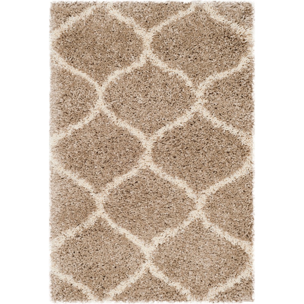 2'x3' Quatrefoil Design Loomed Accent Rug Beige/Ivory - Safavieh