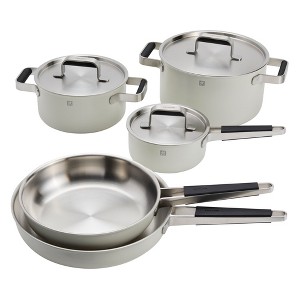 ZWILLING Pure 8-pc Stainless Steel Cookware Set - 1 of 4