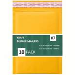 Link #7 14.25"x20"  Kraft Paper Bubble Mailers Padded Self Seal Shipping Envelopes Pack of 10/25/50
