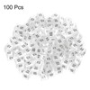 Unique Bargains Square Reusable Easy to Recognize Clothes Hanger Marker 100 Pcs - 3 of 4