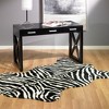 Walk on Me Faux Fur Super Soft Narrow Zebra Rug Tufted With Non-slip Backing Area Rug - 2 of 4