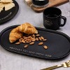 Totalee Gift Great Taste Platter Ceramic Black - 4 of 4