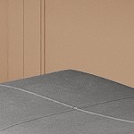 white + grey cushion