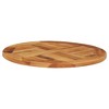 vidaXL Rotating Table Disk Solid Teak Wood - 3 of 4