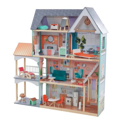 kidkraft country estate dollhouse with 31 accessories