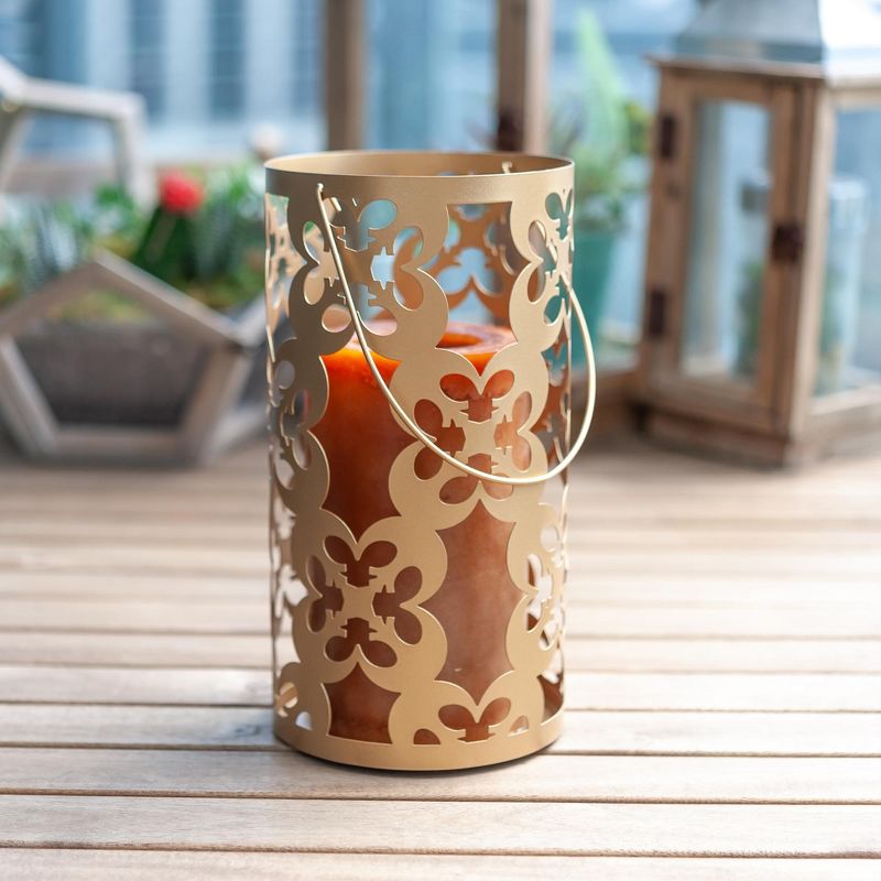 Seven20 Star Wars Gold Stamped Lantern | Rebel Symbol Clusters | 11.5 Inches Tall, 5 of 7