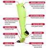 Memoi Women's Neon Performance Knee High Nylon Moderate Compression Socks - 3 of 3