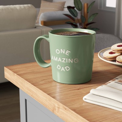 16oz Father&#39;s Day Stoneware One Amazing Dad Mug - Threshold&#8482;_2