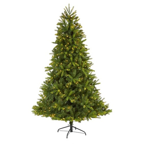 Nearly Natural 7-ft New Haven Spruce “natural Look-in Artificial ...