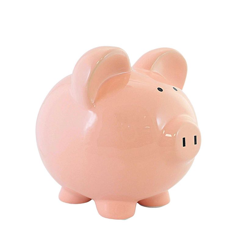Bank 7.5 Inch Pink Big Ear Piggy Bank Money Saving Decorative Banks, 1 of 4