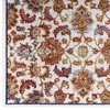 Modway Entourage Azami 5x8 Area Rug – Vintage Distressed Floral Lattice Design in Soft-Touch Indoor/Outdoor Weave - 2 of 4