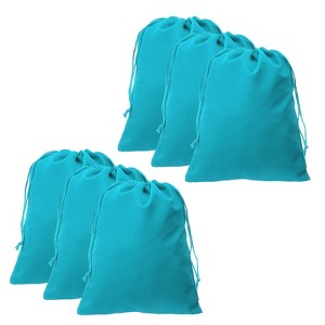 Unique Bargains Velvet Reusable Soft Jewelry Headphone Candy Drawstring Gift Bags 10 Pcs - 1 of 4