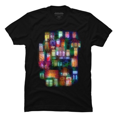 Men's Design By Humans Window Art By hkartist T-Shirt