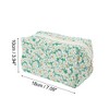 Unique Bargains Women Portable Flower Cosmetic Bag 1 Pc - 3 of 3