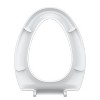 CuisinSmart 17"/19" Toilet Seat, Quick-Attach Hardware with Grip-Tight Bumpers, Quick-Release, Slow-Close Toilet Seat - 3 of 4
