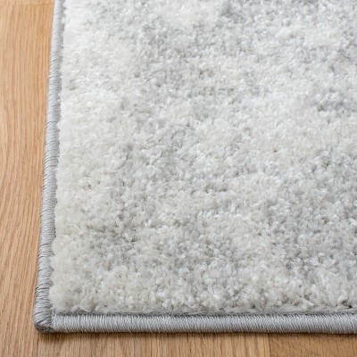 Adirondack Grey and Black Abstract 11' x 15' Area Rug