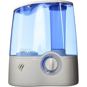 Vicks Ultrasonic Quiet Cool Mist Humidifier 1.2 Gallon - 1 of 3