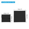 Unique Bargains Women's Soft Velvet Snap Button Portable Storage Jewelry Pouch 2 Pcs - 2 of 4