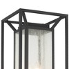 Minka Lavery Modern Outdoor Post Light Fixture Sand Coal 22 3/4" Clear Seeded Glass for Exterior Barn Deck House Porch Yard Patio - 3 of 4