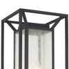 Minka Lavery Modern Outdoor Post Light Fixture Sand Coal 22 3/4" Clear Seeded Glass for Exterior Barn Deck House Porch Yard Patio - image 3 of 4