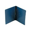 Oxford Pressboard Report Cover 2 Prong Fastener Letter 3" Capacity Dark Blue 12902 - 2 of 2