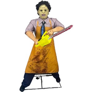 Sunstar 6.5 Foot Texas Chainsaw Massacre Animated Decoration - 1 of 1