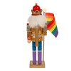 Kurt Adler 12-Inch Wooden Gay Pride Nutcracker - image 4 of 4
