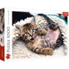 Trefl Cheerful Kitten Jigsaw Puzzle - 1000pc - 2 of 3