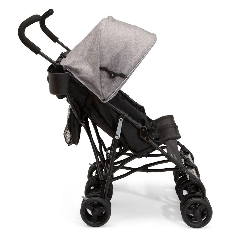 Jeep PowerGlyde Side-by-Side Double Stroller by Delta Children - Gray, 6 of 19