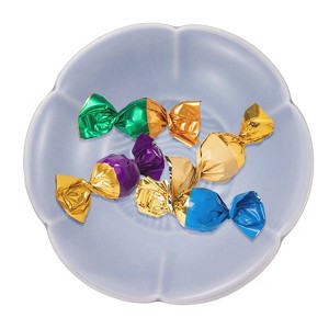 Unique Bargains Ceramic Decorative Water Pattern Mini Candy Serving Platter 4.25" - 1 of 4