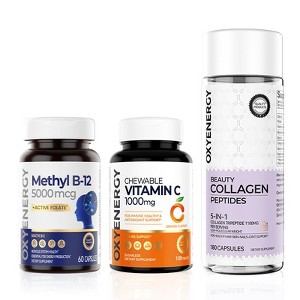OXYENERGY Methyl B12, Advanced Collagen & Vitamin C Bundle - 1 of 1