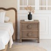 MH London Bobby 24" Solid Wood Nightstand in Textured Brown - 3 of 4