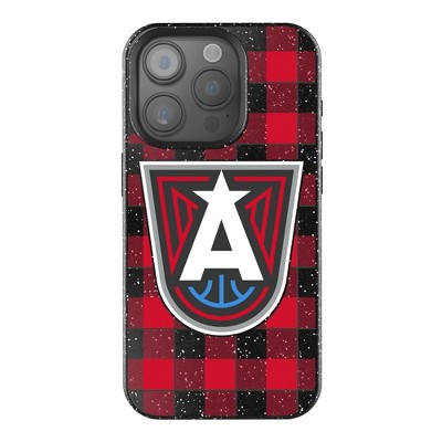 Keyscaper WNBA Plaid Bling Cell Phone Case for iPhone 16 Plus
