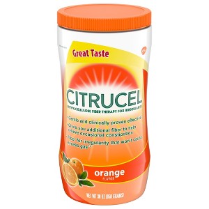Citrucel Fiber Therapy Powder - Orange - 30oz - 1 of 4