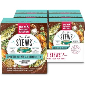 The Honest Kitchen Simmered Salmon and Chicken Stew Dog Food - Case of 6/10.5 oz - 1 of 2