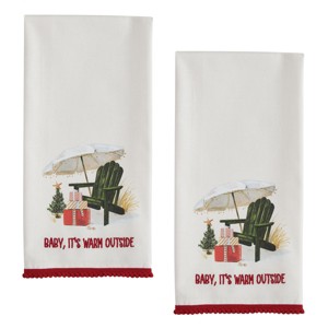 Split P Baby It's Warm Outside Dishtowel Set of 2 - 1 of 4