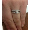 Pompeii3 3/4ct Vintage Diamond Engagement Ring Matching Wedding Band Set Antique SZ7 - Size 7 - 4 of 4