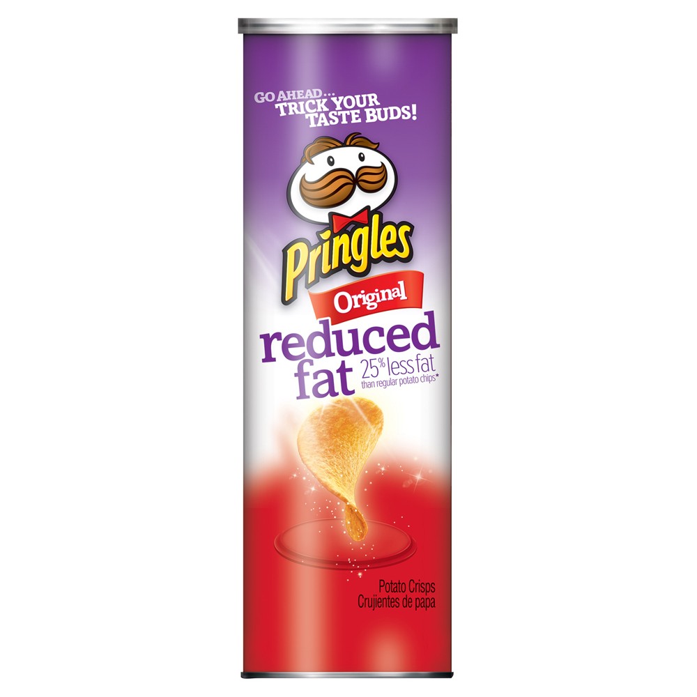 UPC 038000844874 product image for Pringles Reduced Fat Original Potato Crisps - 4.9oz | upcitemdb.com