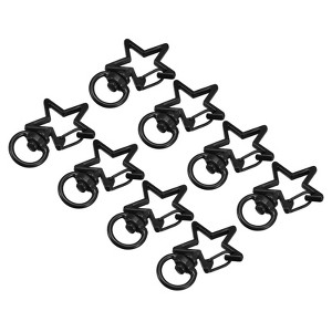 Unique Bargains DIY Craft Key Organization Lobster Claw Lanyard Swivel Clasps 8 Pcs - 1 of 4