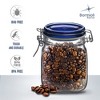 Bormioli Rocco Fido Jar with Blue Lid - 3-Piece Set - 4 of 4