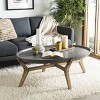 Hadwin Coffee Table - Indoor/Outdoor - VNN1021 - Dark Grey - Safavieh - 3 of 4