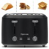 Kenmore 4-Slice Toaster with Dual Controls - Matte Black: Stainless Steel, Cool Touch, Crumb Tray, 1400W, 2-Year Warranty - 4 of 4