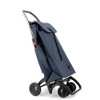 Rolser I-Max Tweed 4 Wheel 2 Swivelling Foldable Shopping Trolley Navy - 3 of 4