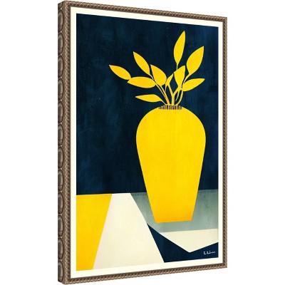 Amanti Art June Flowers by Bo Anderson Canvas Wall Art Print Framed 16 x 23-in.