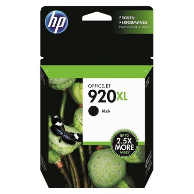 Hp 920xl High Yield Single Ink Cartridge - Black (hewcd975an) : Target