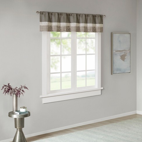 Salem Polyoni Pintuck Window Valance 50 X18 Target